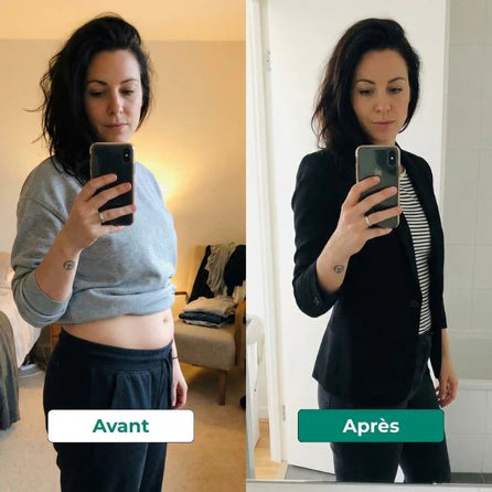 Des résultats visibles, dans le miroir.