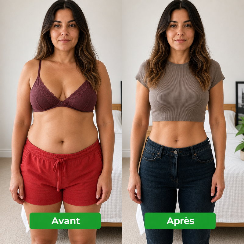Des résultats visibles, dans le miroir.